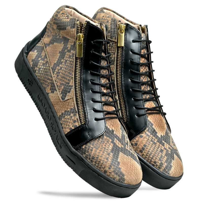 Falcon Hightop Sneakers - Escaro Royale