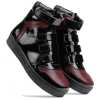 Triumph Black Hightop Sneakers - Escaro Royale