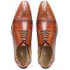 Brown Designer Derby Shoes - Escaro Royale