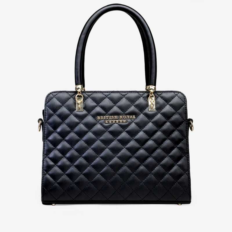 Victoria Black Handbag - Escaro Royale