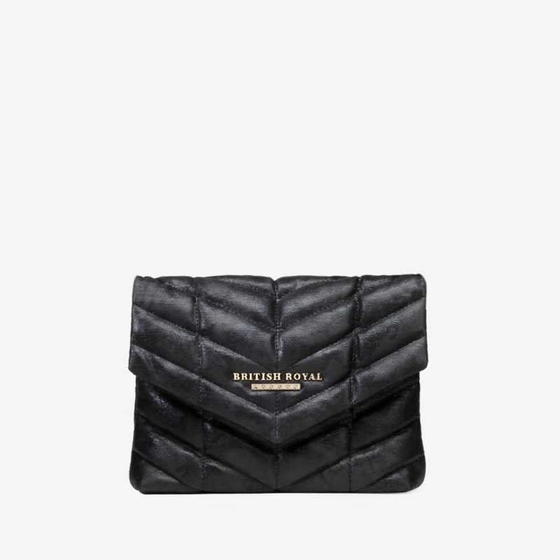 Tiana Black Handbag - Escaro Royale
