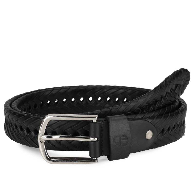 Kaleo Leather Braided Belt - Escaro Royale