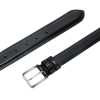 Beruto Mens Luxury Leather Belt in Black  - Escaro Royale