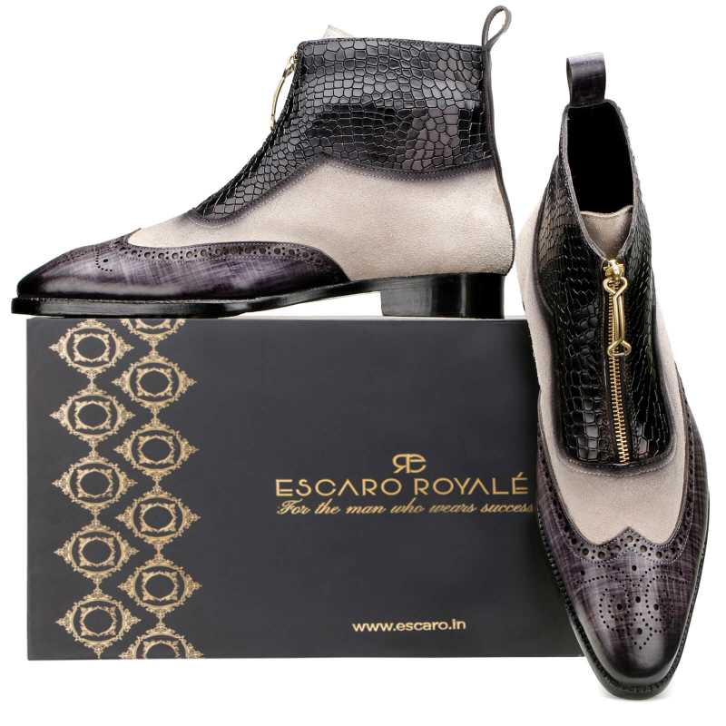 Bernardo Zipper Boots - Escaro Royale