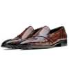 Romigi Textured Loafers - Escaro Royale