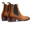 Iceman Chelsea Boots in Brown Suede - Escaro Royale