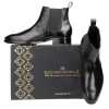 Goldbrow Chelsea Boots Black - Escaro Royale