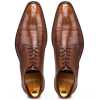 Brown Designer Derby Shoes - Escaro Royale