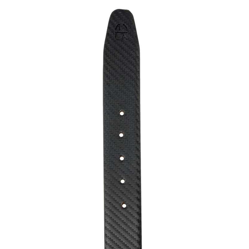 Black and Brown Fibra Design Leather Men's Formal Belts - Escaro Royale