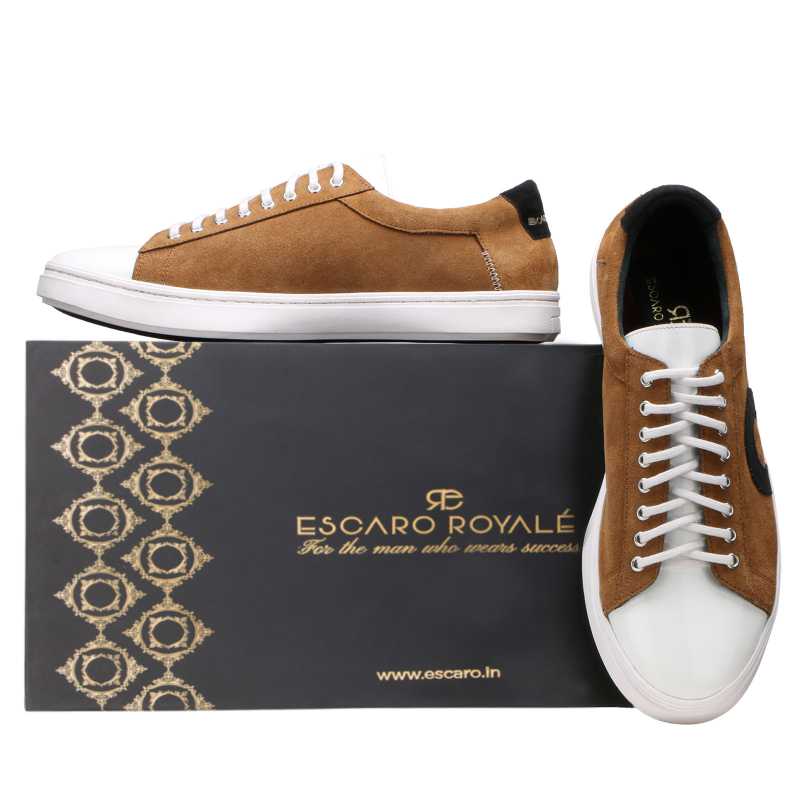 Bowie Leather Sneakers - Escaro Royale