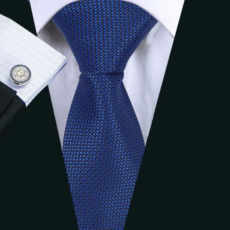 Azzuri Solid Blue Tie - Escaro Royale