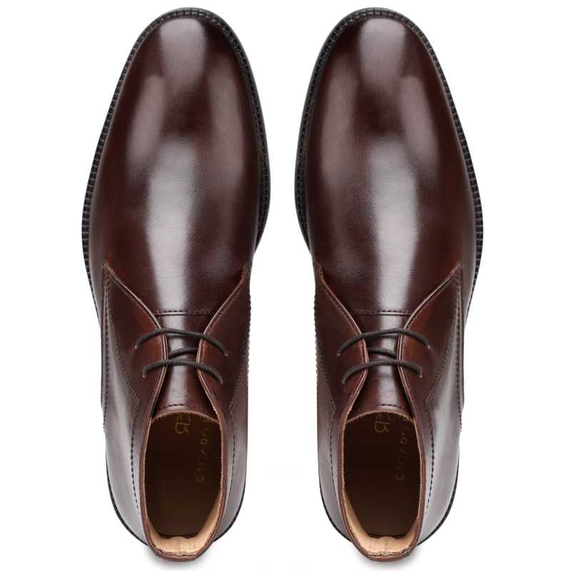 The Munich Chukka Boots in Brown - Escaro Royale