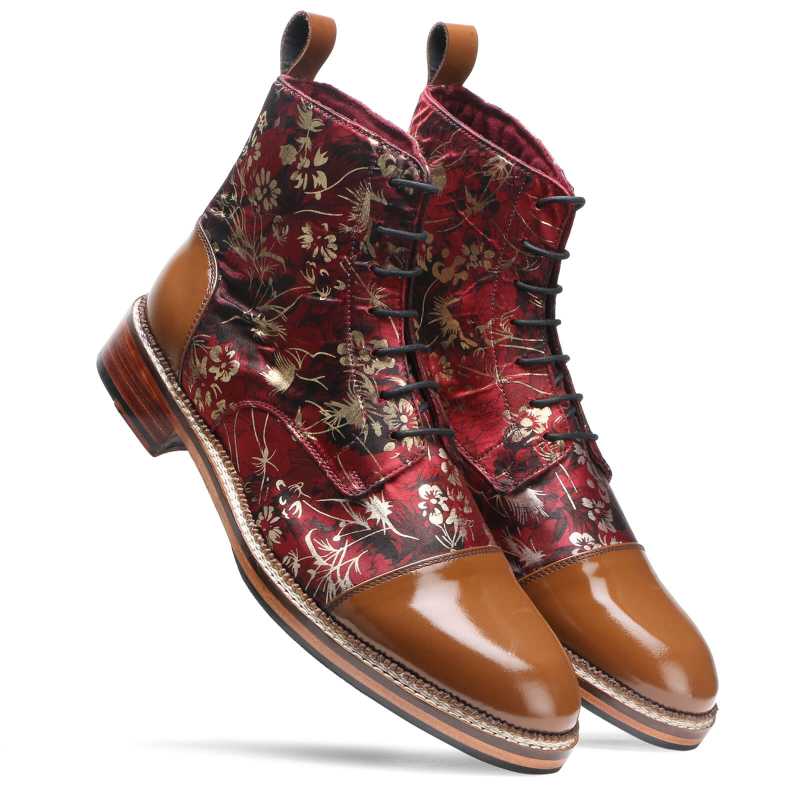 Odin Printed Luxury Boots - Escaro Royale