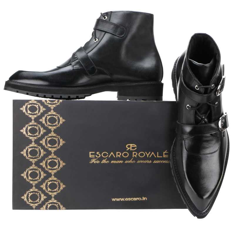 Oliver Double Strap Boots - Escaro Royale