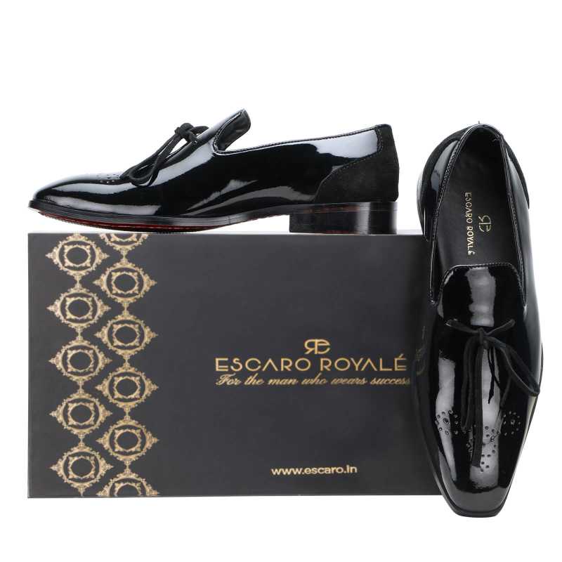 Erving Tied Tassel Loafers - Escaro Royale