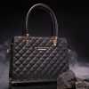 Victoria Black Handbag - Escaro Royale