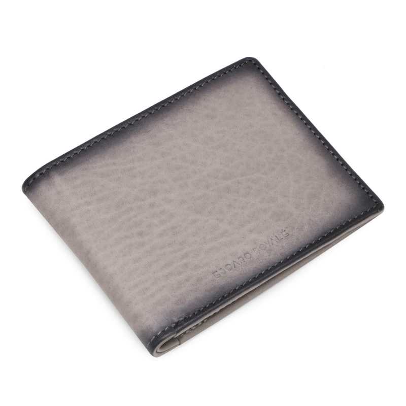 Escaro Royale Grey Bi-fold Wallet - Escaro Royale
