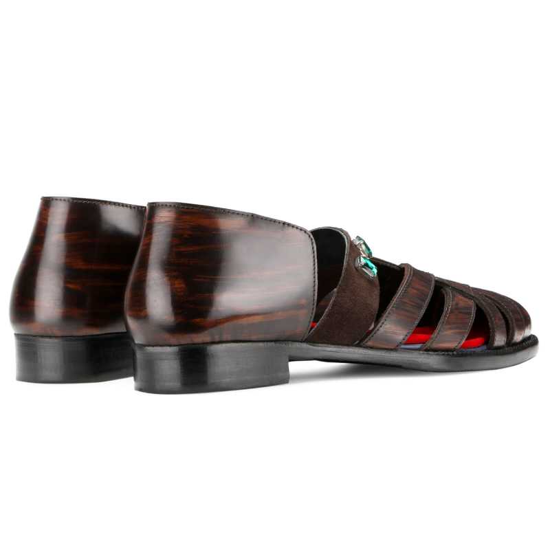 Spartan Leather Sandals - Escaro Royale