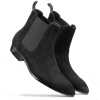 Iceman Chelsea Boots in Black Suede - Escaro Royale