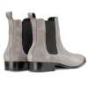Iceman Chelsea Boots in Grey Suede - Escaro Royale