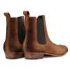 Iceman Chelsea Boots in Brown Suede - Escaro Royale
