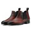 Neo Chelsea Boots in Wine color - Escaro Royale